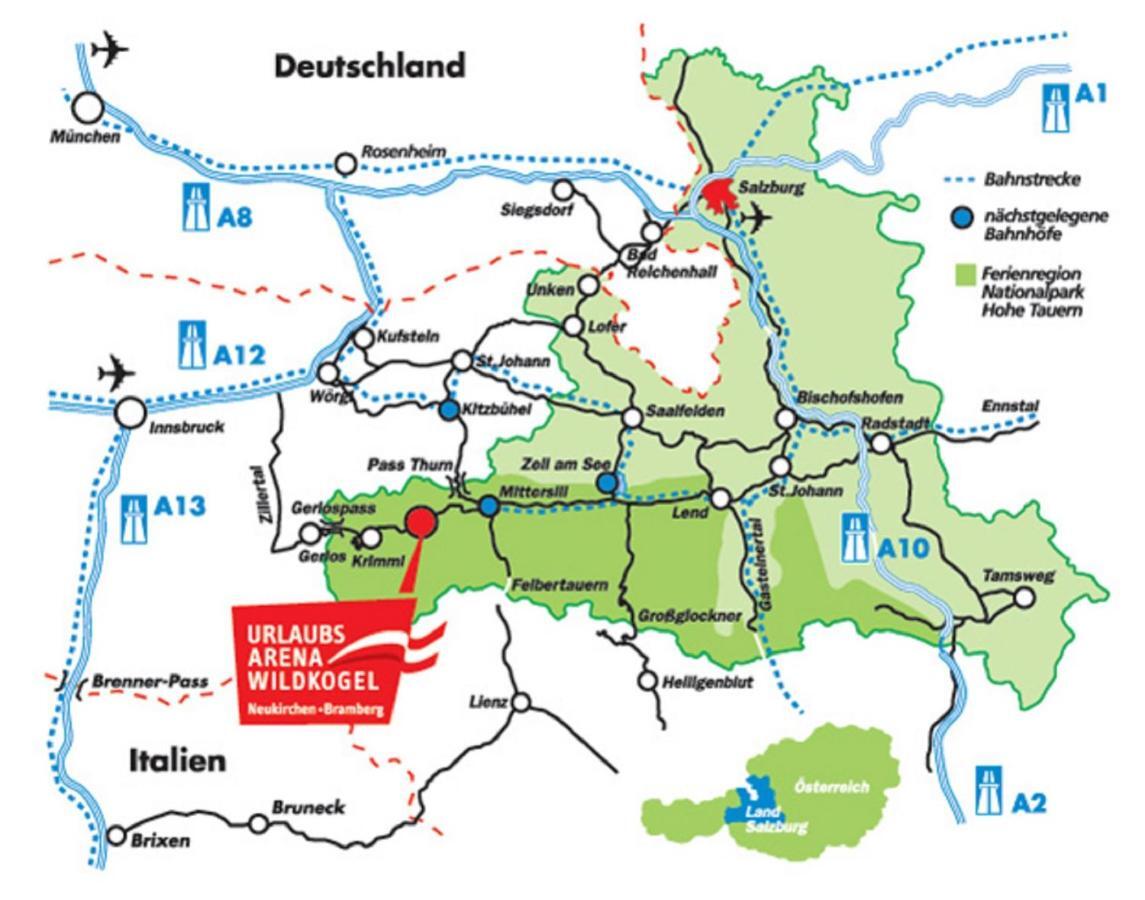 Villa Zeppelin - App Smaragd Bramberg am Wildkogel Luaran gambar
